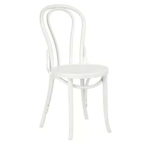 Archie Bentwood Side Chair From DeFrae Contract Furniture White