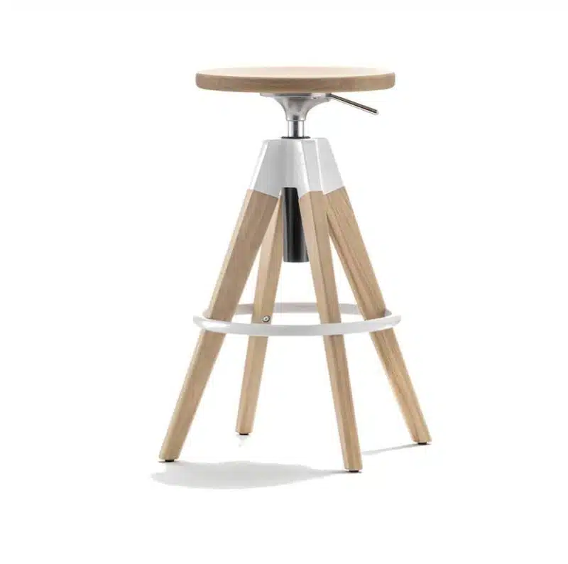 Arki Bar Stool Pedrali at DeFrae Contract Furniture Natural