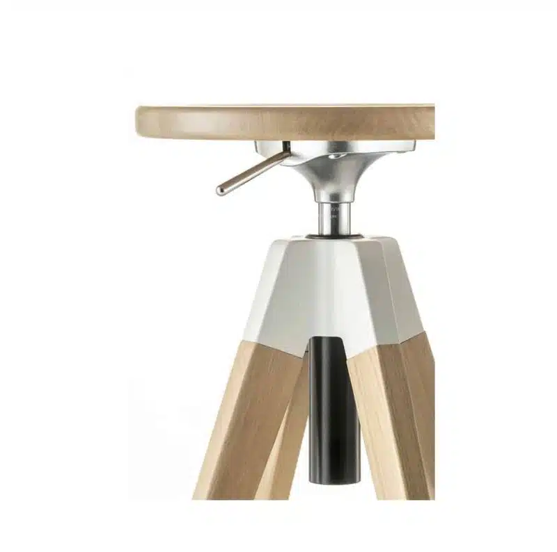 Arki Bar Stool Pedrali at DeFrae Contract Furniture Natural Close Up