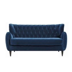 Baron 2 seater sofa ContractIn available from DeFrae Contract Furniture Blue