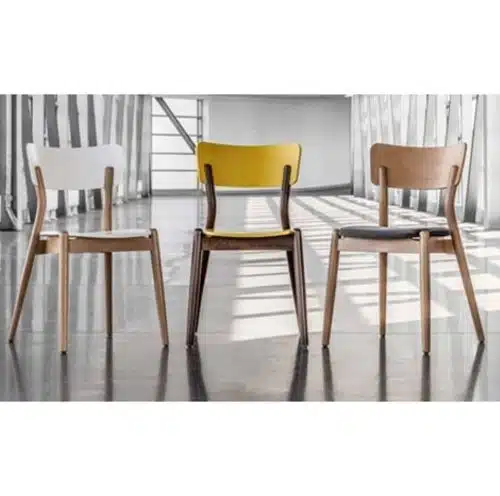 Beam side chair Malibu Restaurant Chair DeFrae Contract Furniture Range