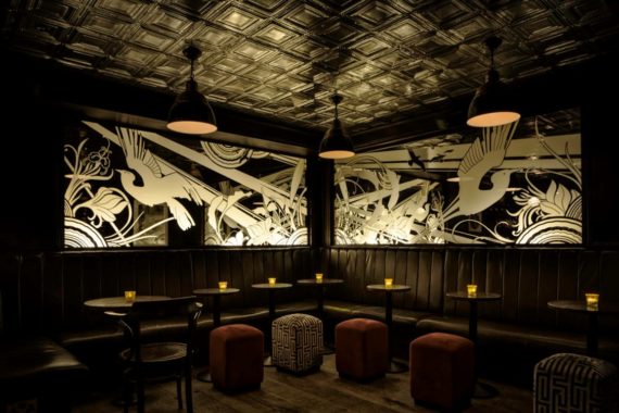 Bespoke Cushions and Seating at Nightjar Bar Shoreditch by DeFrae Contract Furniture