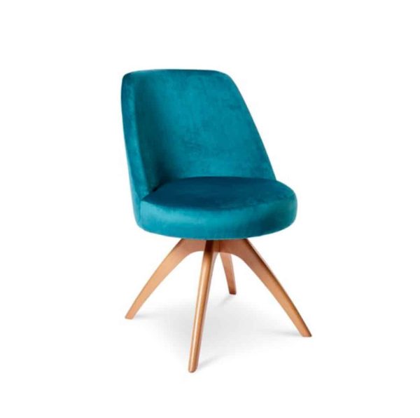 Britannia Side Chair DeFrae Contract Furniture Cross Leg
