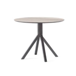 Buzz Table at DeFrae Contract Furniture Grapevine Black Base