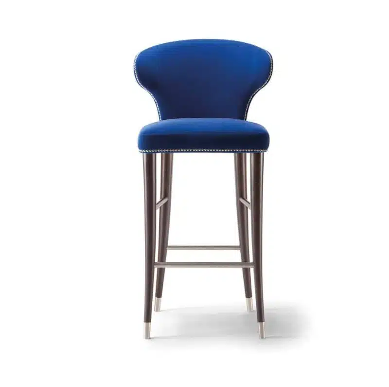 Carmel Bar Stool Camelia Tirolo DeFrae Contract Furniture Front View