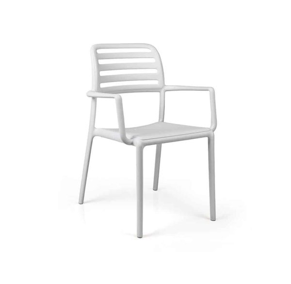 Coast Armchair Nardi Costa DeFrae Contract Furniture White