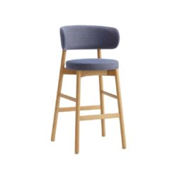 Coco Bar Stool With Curved Back DeFrae Contract Furniture Cantarutti