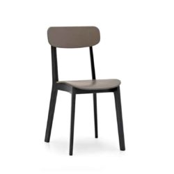 Cream side Chair Calligaris available from DeFrae Contract Furniture