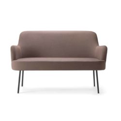 Da Vinci Sofa 09 2 Seater DeFrae Contract Furniture Metal Legs