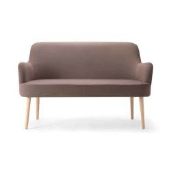 Da Vinci Sofa 09 2 Seater DeFrae Contract Furniture Wooden Legs