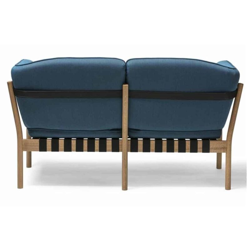 Dowel 2 seater sofa and armchair DeFrae Contract Furniture Back View