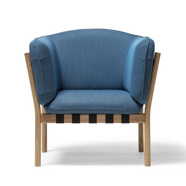 Dowel armchair DeFrae Contract Furniture Blue 2