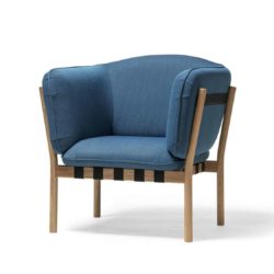 Dowel armchair DeFrae Contract Furniture Blue