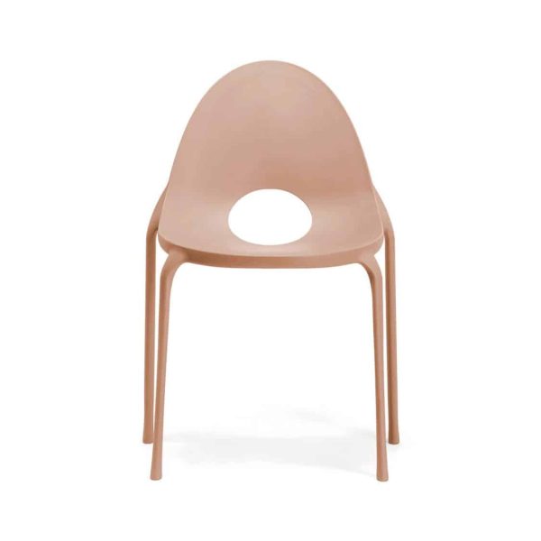 Drop Side Chair Infiniti Design at DeFrae Pink Stackable