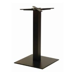 Forza square cast iron table base black