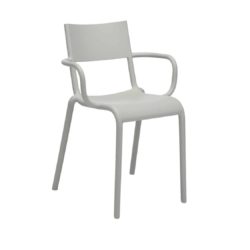Generic A Side Chair Kartell available at DeFrae Contract Furniture Grey
