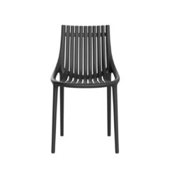 Ibiza Side Chairs Vondom DeFrae Contract Furniture Black