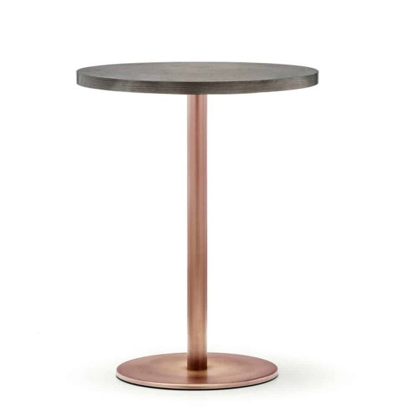 Inox Brass 4401 Tablebase Pedrali at DeFrae Contract Furniture