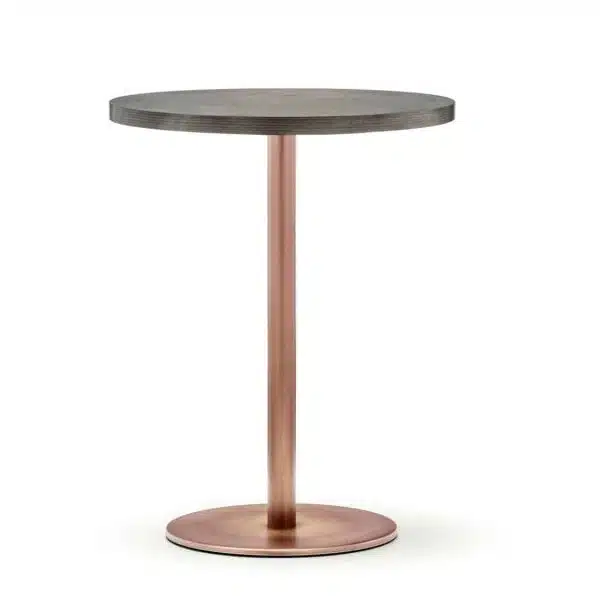 Inox Brass 4401 Tablebase Pedrali at DeFrae Contract Furniture