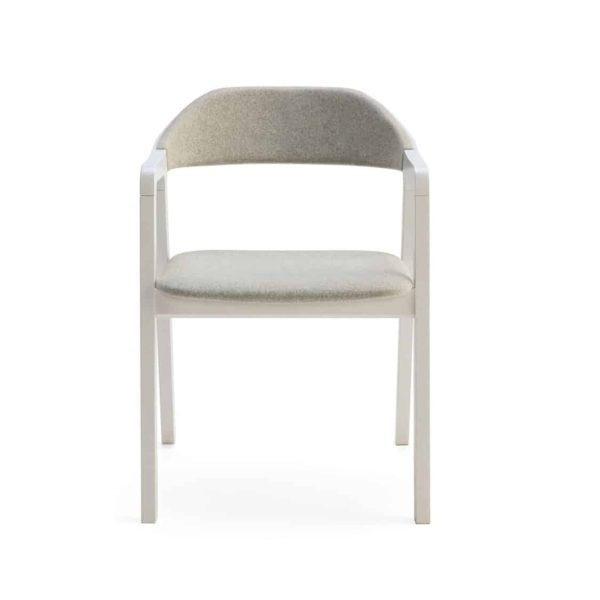 Layer armchair curved back Billiani at DeFrae Contract Furniture