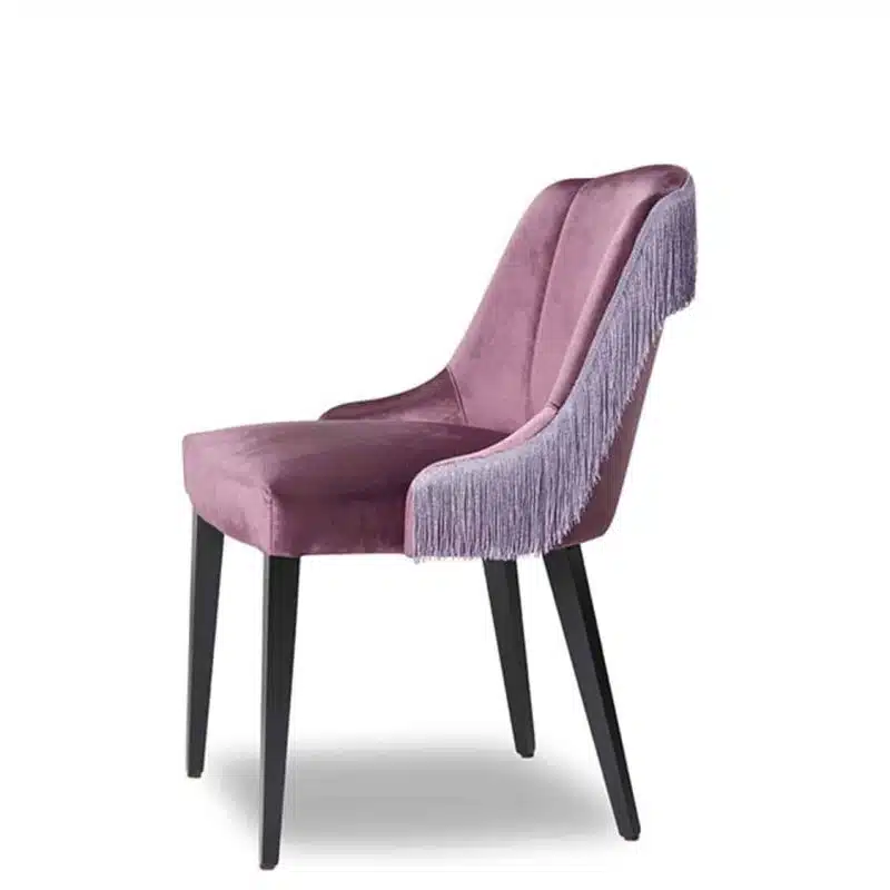 London Side Chair ContractIn available from DeFrae Contract Furniture tassles