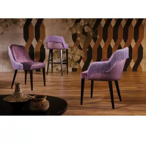 London Side Chair Armchair Bar Stool ContractIn available from DeFrae Contract Furniture braiding