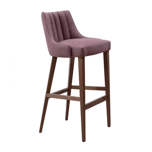 Louvre Fluted Bar Stool Contract In DeFrae Contract Furniture