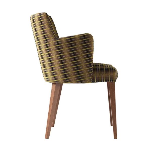 Louvre Wood Armchair Contract In DeFrae Contract Furniture
