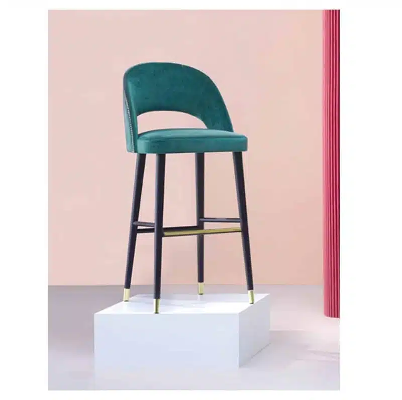 Luxe Bar Stool Artu SG Extra Deluxe DeFrae Contract Furniture Back View