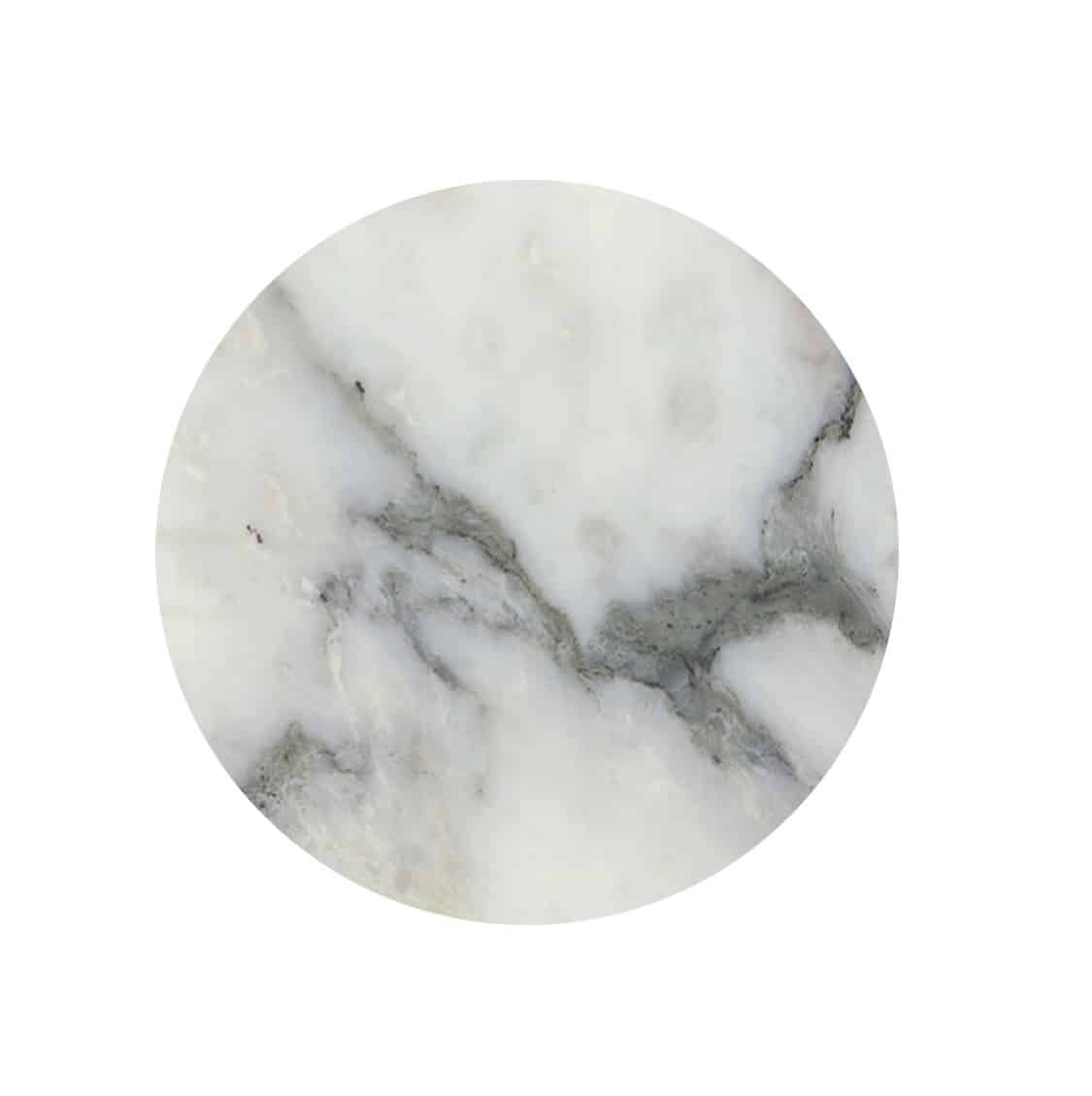 Marble tabletops available from DeFrae Contract Furniture carrara marble