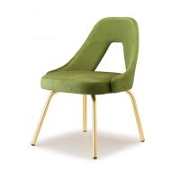 Mimi Side Chair By Scab Design Available From DeFrae Contract Furniture Green Velvet Gold Metal Frame Me Chair