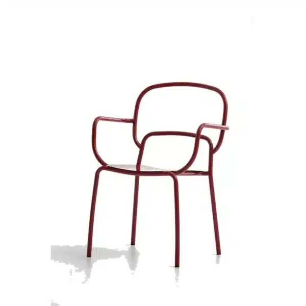 Moyo Int armchair DeFrae Contract Furniture Red