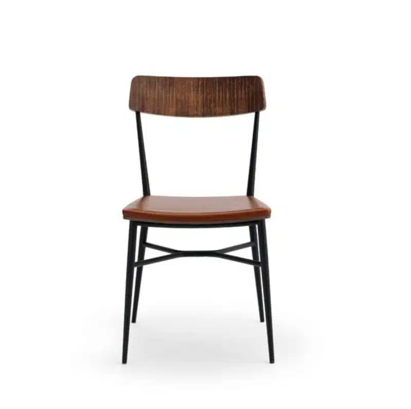 Naika Side Chair DeFrae Contract Furniture Walnut