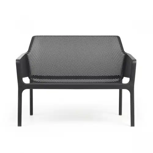 Net Bench DeFrae Contract Furniture Black