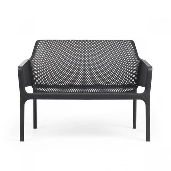 Net Bench DeFrae Contract Furniture Black