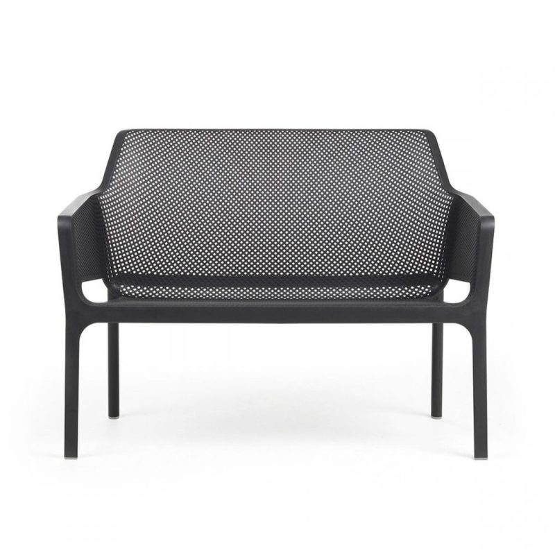 Net Bench DeFrae Contract Furniture Black