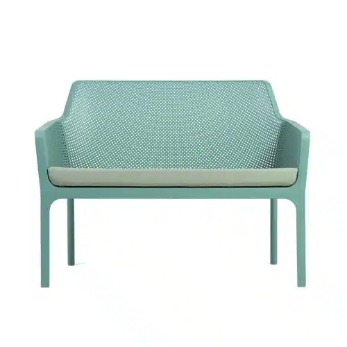 Net Bench DeFrae Contract Furniture with cushion