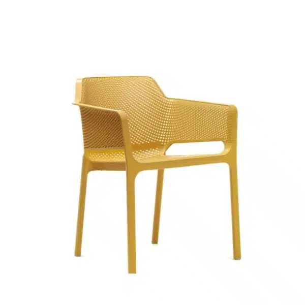 Nett Armchair Nardi DeFrae Contract Furniture Mustard Yellow