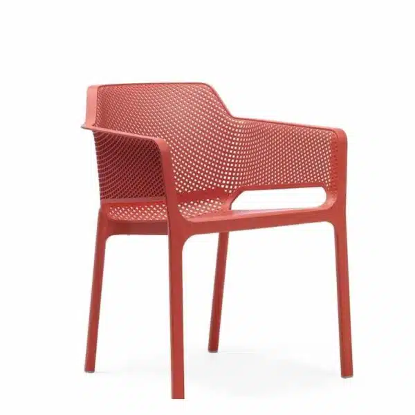 Nett Armchair Nardi DeFrae Contract Furniture Red