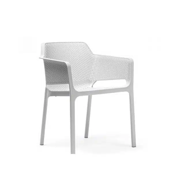 Nett Armchair Nardi DeFrae Contract Furniture White