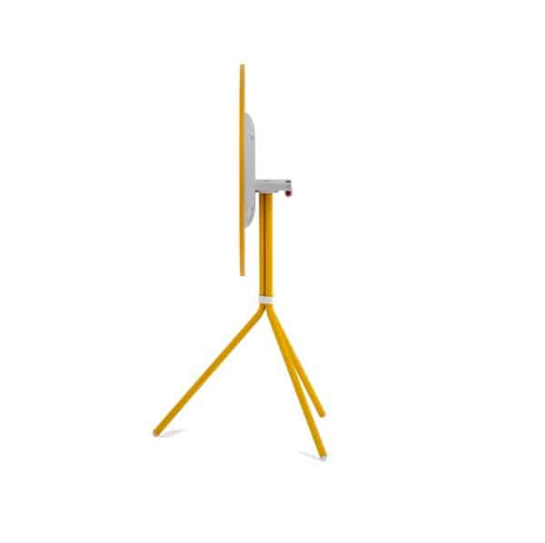 Nolita Flip Top Table Base Pedrali at DeFrae Mustard Yellow