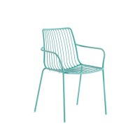 Nolita armchair 3656 Pedrali at DeFrae Contract Furniture Cyan Blue