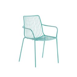 Nolita armchair 3656 Pedrali at DeFrae Contract Furniture Cyan Blue
