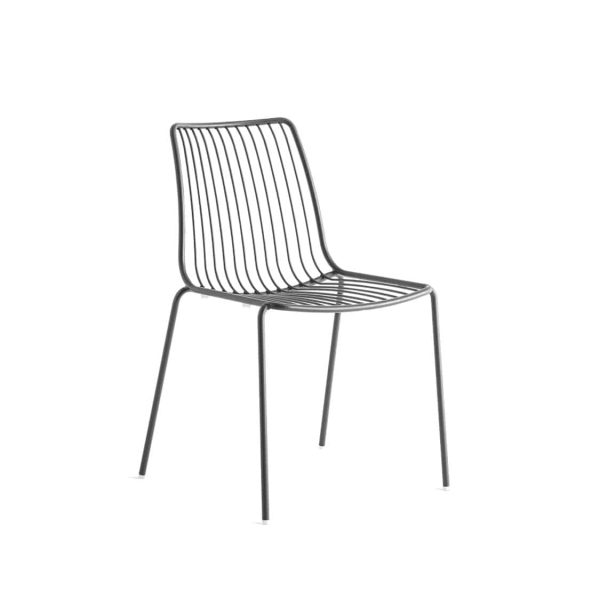 Nolita side chair 3651 Pedrali at DeFrae Contract Furniture Black