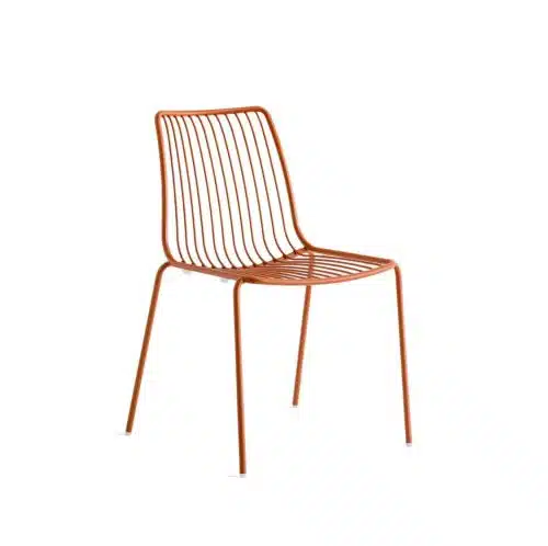 Nolita side chair 3651 Pedrali at DeFrae Contract Furniture Red Front