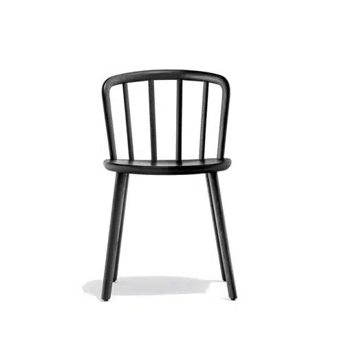 Nym Side Chair 2830 Pedrali at DeFrae Contract Furniture Black