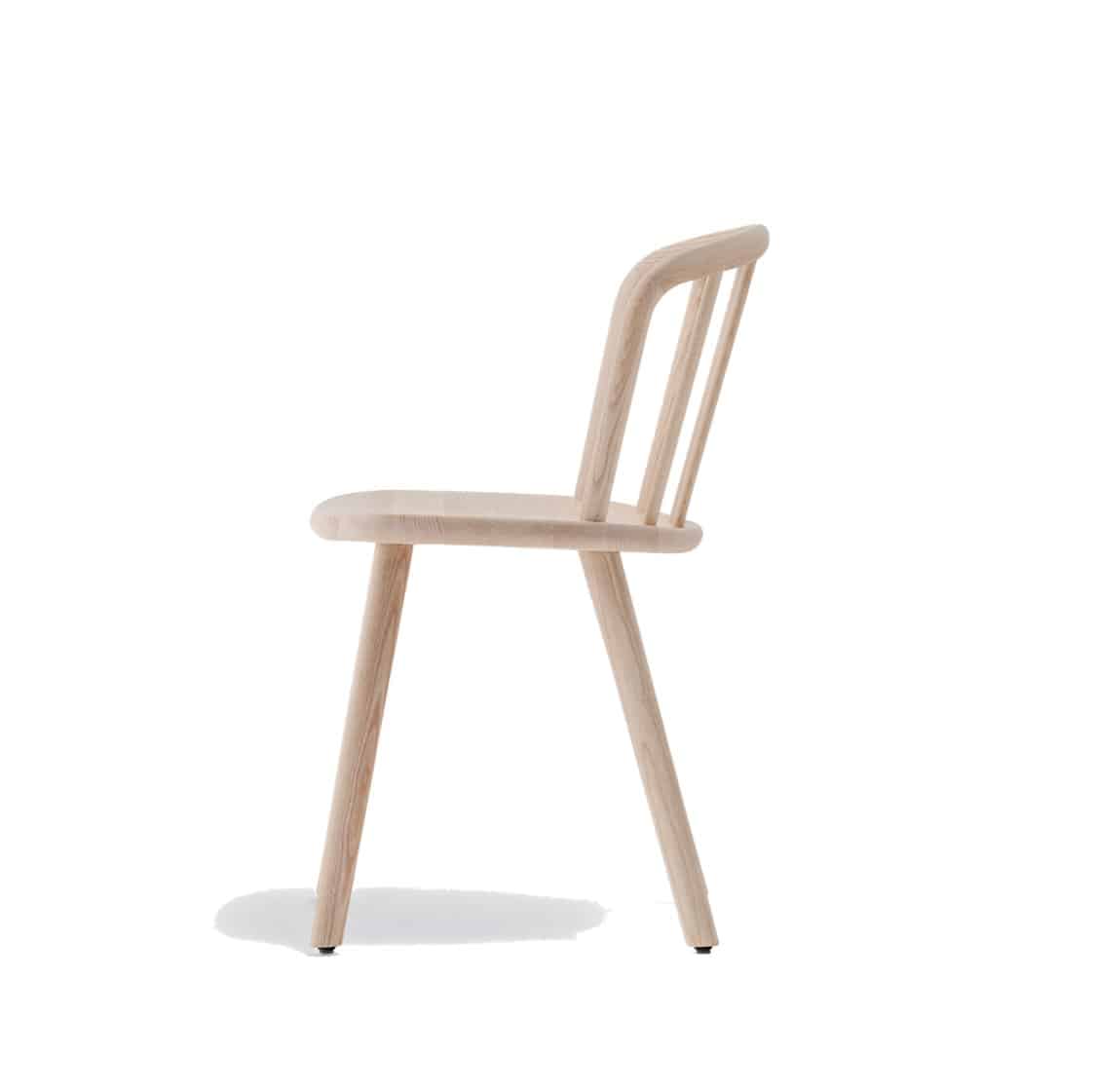 Nym Side Chair 2830 | Spindle Back Wood Chair | Pedrali at DeFrae