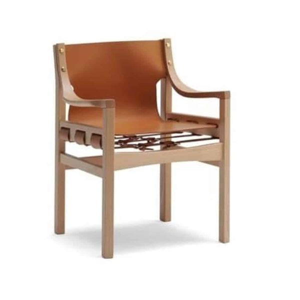 Old Livoni Armchair DeFrae Contract Furniture Tan