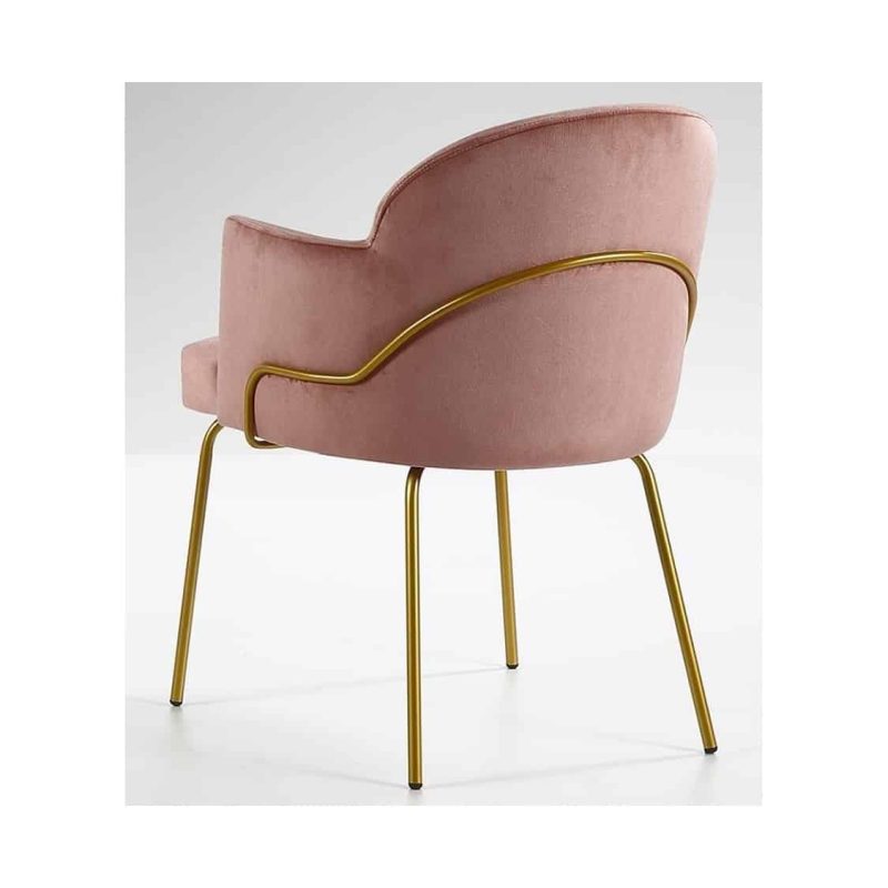 Paris Armchair Contrat IN Available From DeFrae Contract Furniture Back View