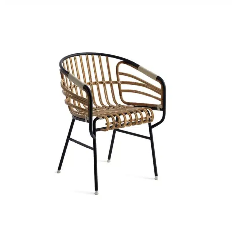 Raphia Armchair Horm Rattan Rope Weave DeFrae Contract Furniture